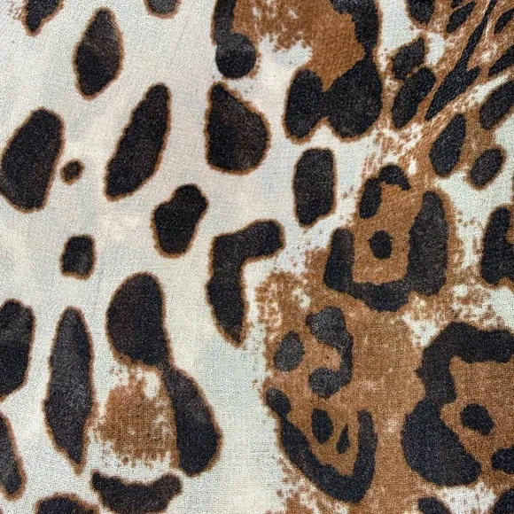 HeartSoul Animal Print Off-Shoulder Blouse - Picture 9 of 11